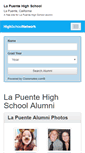Mobile Screenshot of lapuentehighschool.org